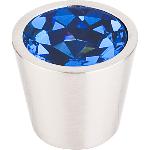 Top KnobsTK130Cone-Shaped Knob with Crystal Center 3/4 in.