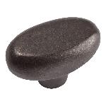 Atlas332Distressed Oval Knob 1-11/16 in.